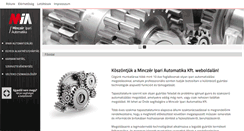 Desktop Screenshot of ipariautomatikakft.hu