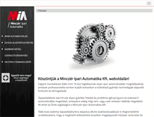 Tablet Screenshot of ipariautomatikakft.hu